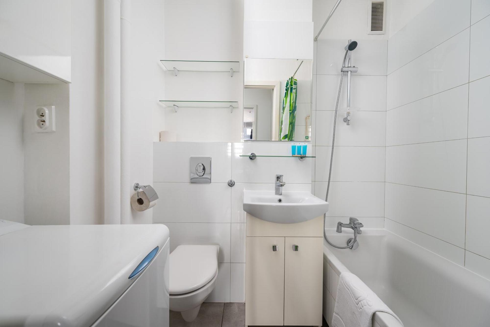 Grzybowska Blue City Centre Apartment Varsovia Exterior foto