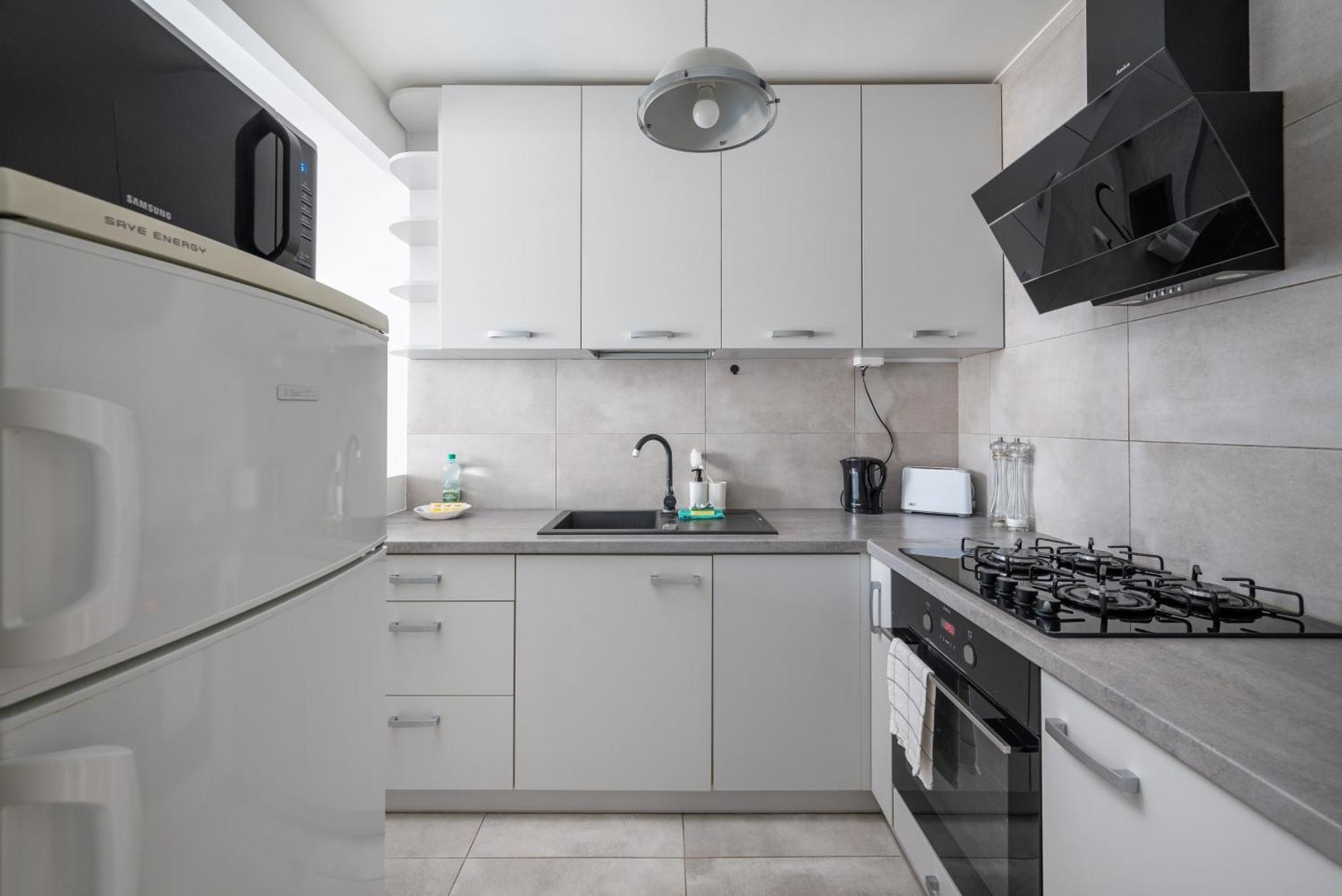 Grzybowska Blue City Centre Apartment Varsovia Exterior foto