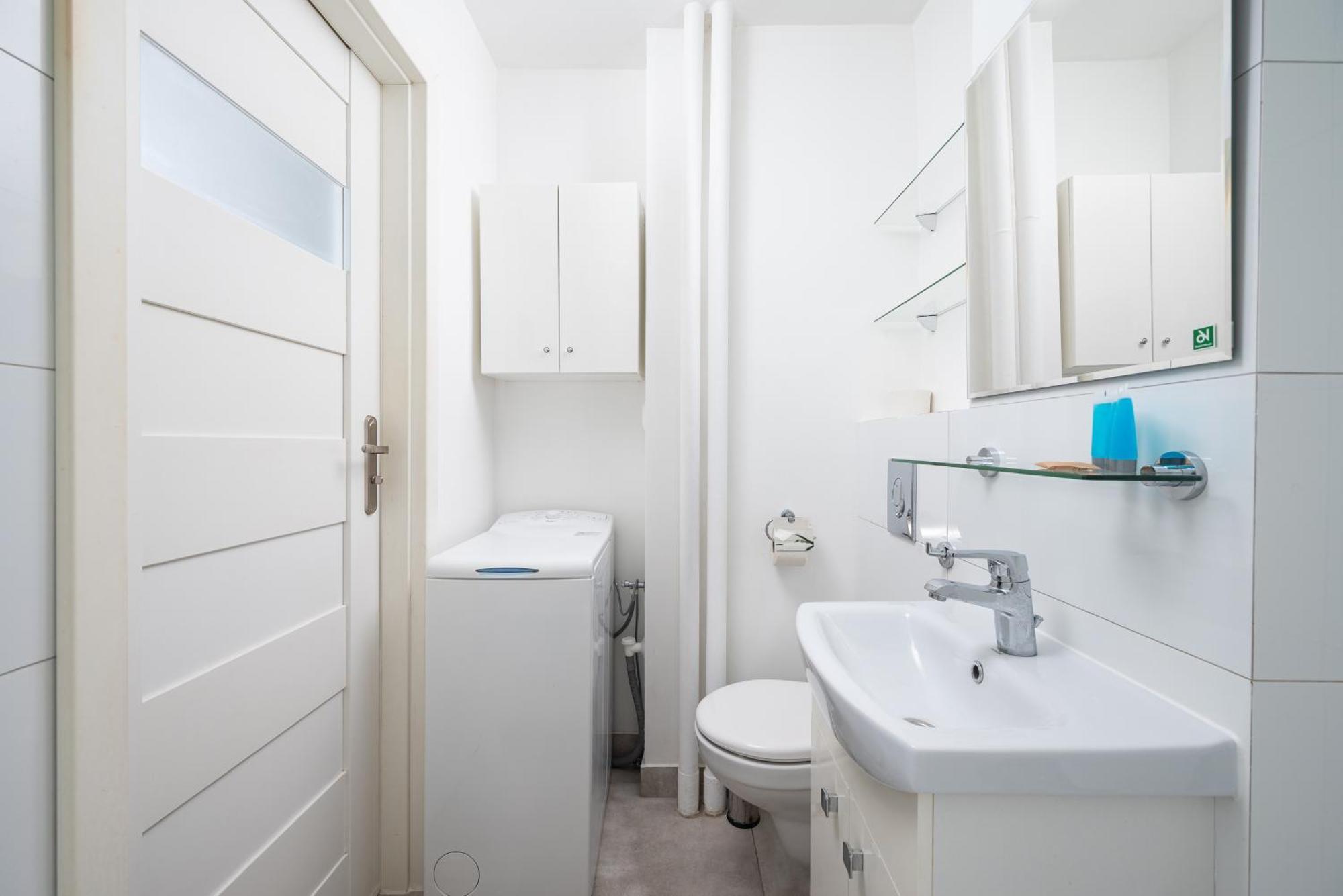 Grzybowska Blue City Centre Apartment Varsovia Exterior foto