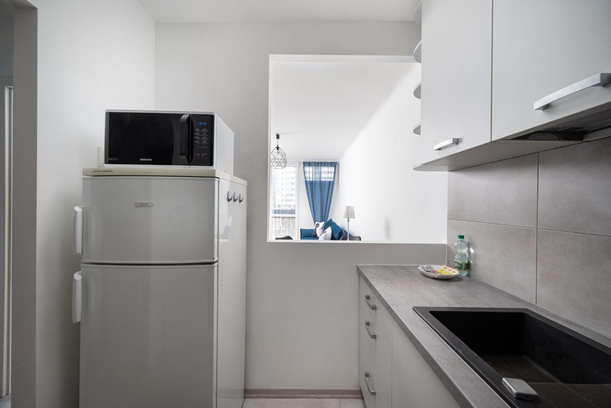 Grzybowska Blue City Centre Apartment Varsovia Exterior foto